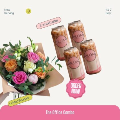 Floral Coffee for the Office